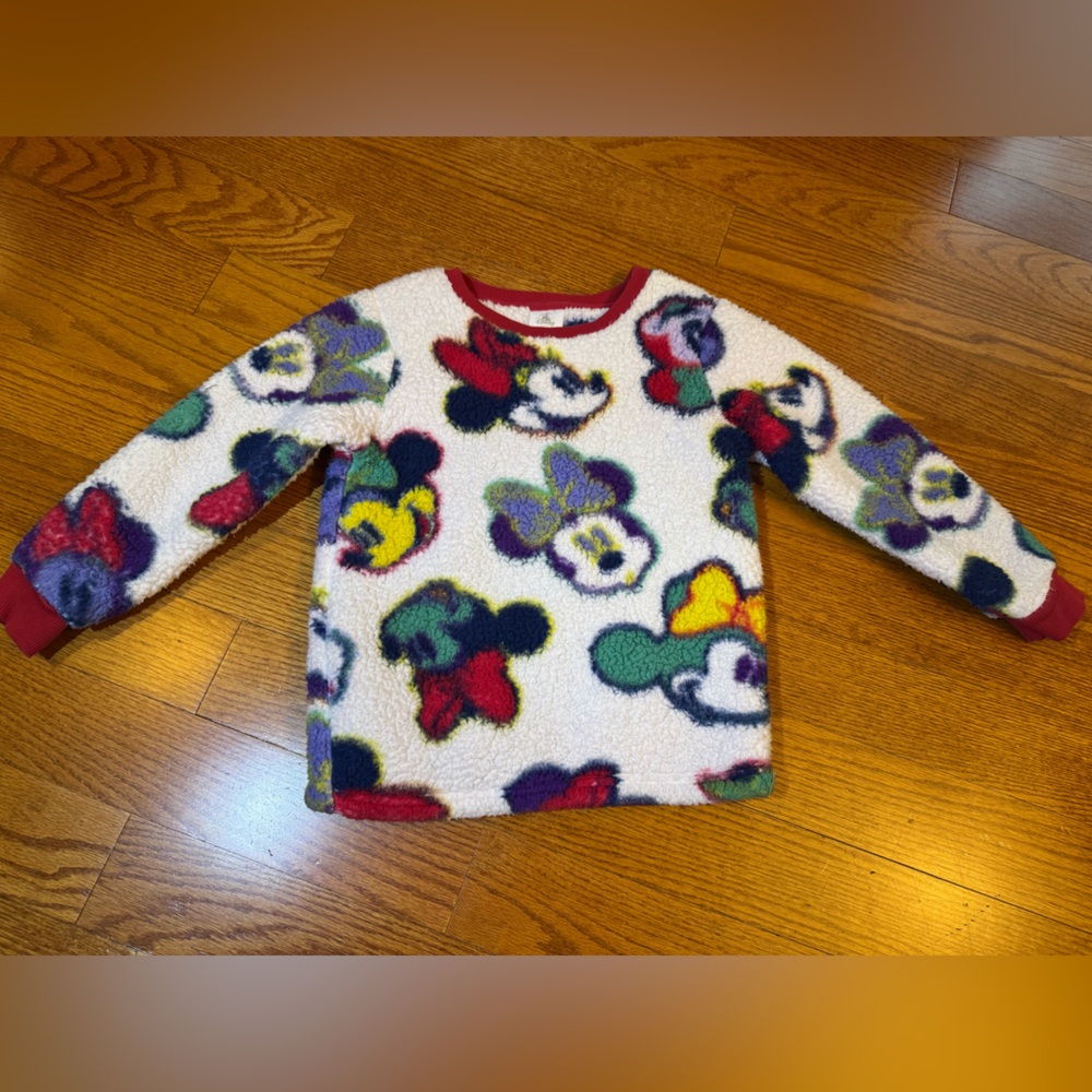Disney Minnie Mouse Sweatshirt Childs Size Medium